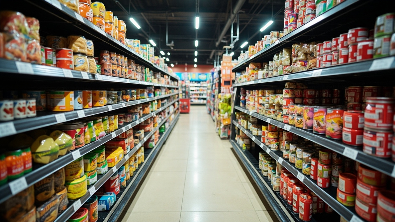 European canned food retail