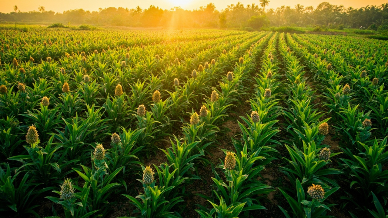Thailand pineapple production